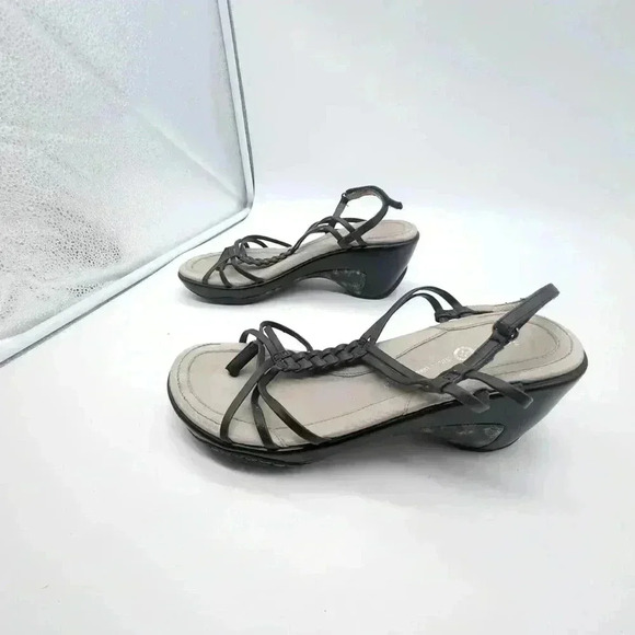 Jambu Sport Wedge Design Sandals braided with ankle strap - Picture 4 of 10